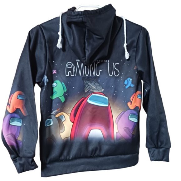 Kids Innersloths Among Us Hoodie   Size Small - Picture 4 of 10
